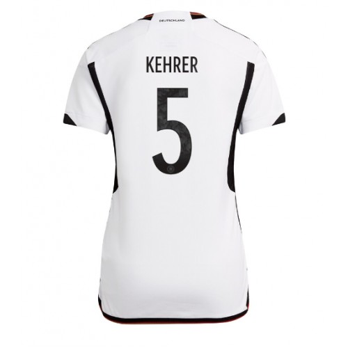 Tyskland Thilo Kehrer #5 Hemmatröja Kvinnor VM 2022 Kortärmad